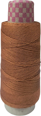Knitsilk Silk Viscose Blend Yarn Cones – Brown | 8 Ply | 160 Yards Per Cone | Pack of 1 | Soft Craft Yarn for Knitting, Crochet, Jewelry & DIY Projects
