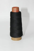 Knitsilk Silk Viscose Blend Yarn Cones – Black | 8 Ply | 160 Yards Per Cone | Pack of 1 | Soft Craft Yarn for Knitting, Crochet, Jewelry & DIY Projects