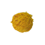 Knitsilk Regular Recycled Sari Silk Yarn - Yellow(100 Grams, 50-70 Yards) Soft Silk, Eco-Friendly, Knitting, Jewelry Making, Unique Craft Supplies